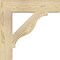 Ekena Millwork Funston Block Rough Sawn Bracket, Douglas Fir, 4"W x 20"D x 20"H BKT04X20X20FST05RDF - alternate 3